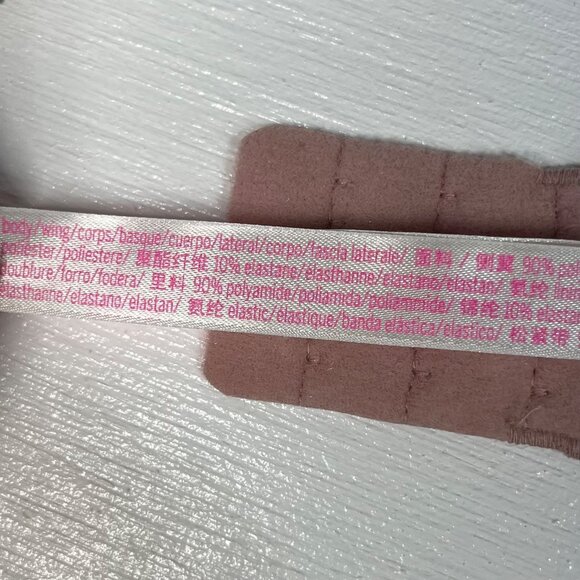 Pink Victorias Secret Womens Bralette Velvet Strappy Pink Size Medium - Picture 8 of 10